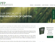 Tablet Screenshot of pfp-ltd.com